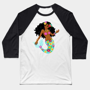 Mexican Mermaid Baseball T-Shirt